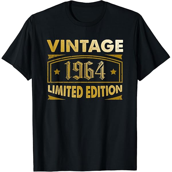 Amazon.com: Vintage 1959 T-Shirt - 59th Birthday Gift for